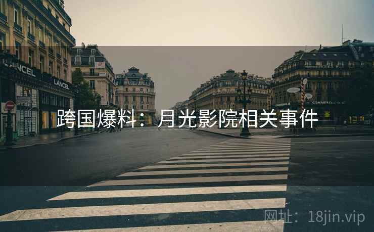 跨国爆料：月光影院相关事件